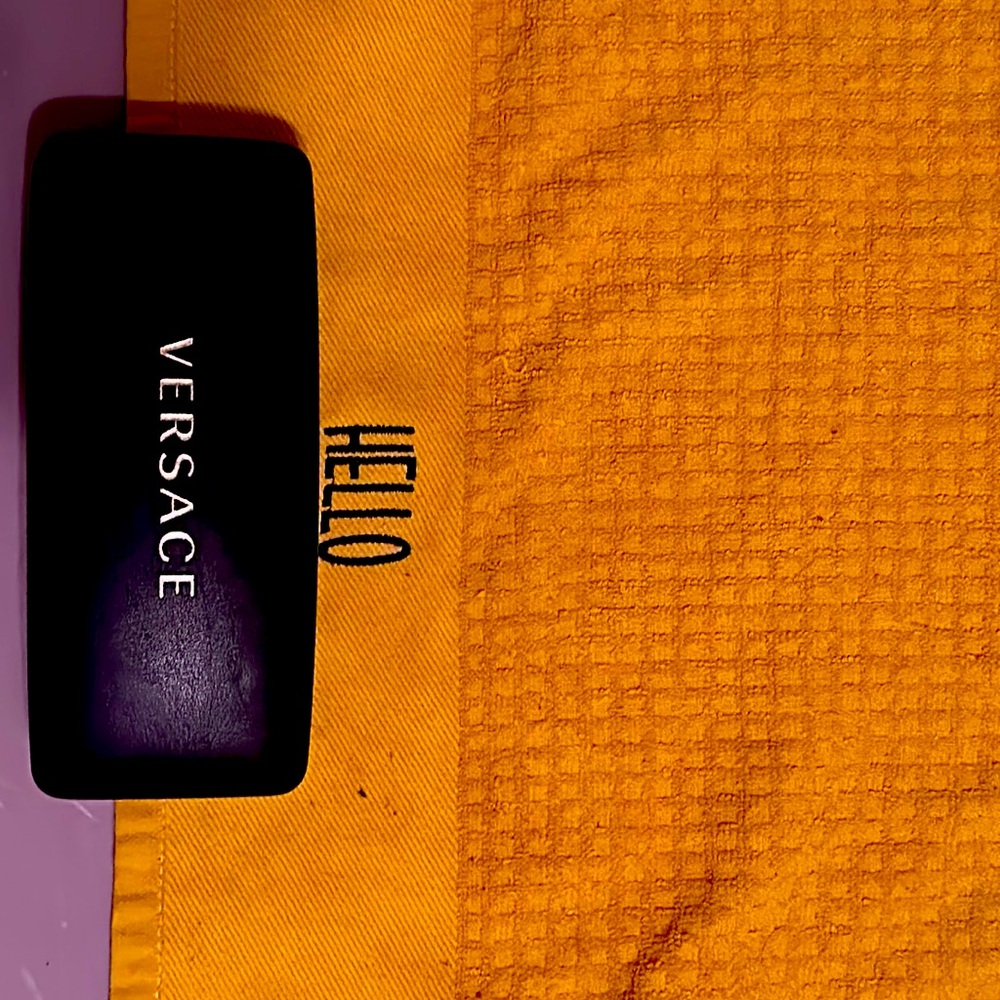 Versace sunglasses 🕶️ case. Black
